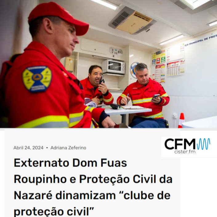 O EDFR é noticia na Rádio CFM - cister.fm.