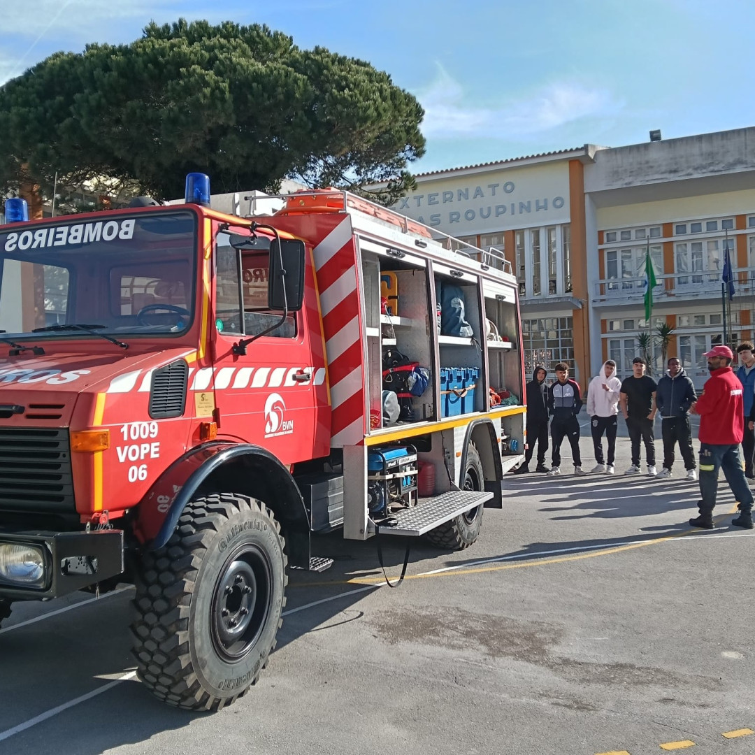 Equipa de Resgate dos Bombeiros Voluntários da Nazaré vão ao EDFR