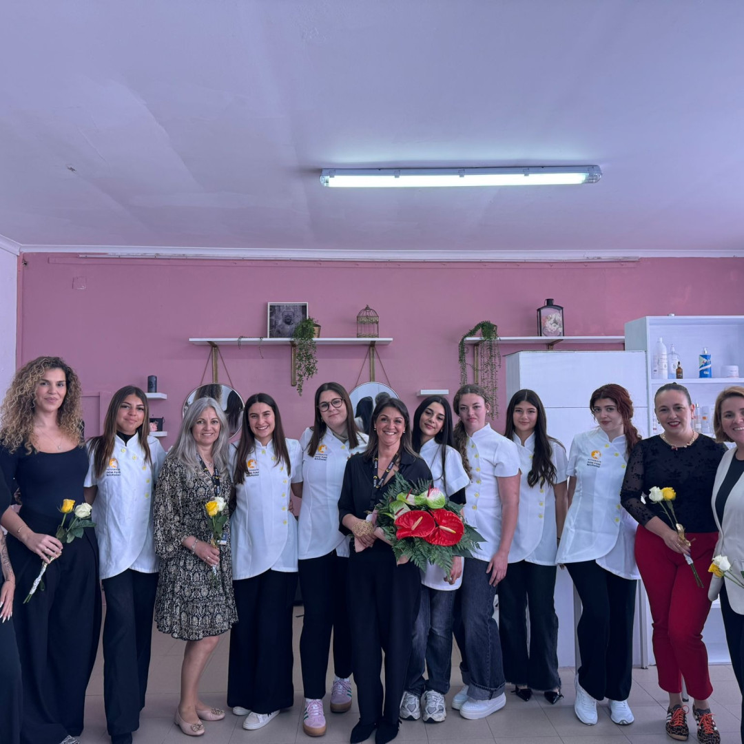 Dia de PAP’s no curso de Esteticista do Externato Dom Fuas Roupinho